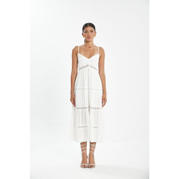 Londonella Women's Long Summer Dress With Straps