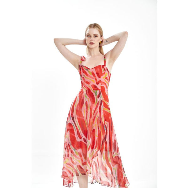 لوندنيلا فستان نسائي صيفي طويل بدون أكمام - LON100284