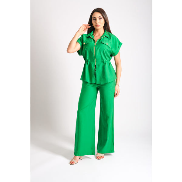 Londonella 2-Pieces Set Jacket and Pants - Green - 100187